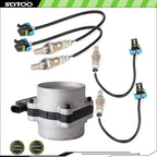 Set of 4 Oxygen O2 Sensors & Mass Airflow MAF for GMC C2500 C3500