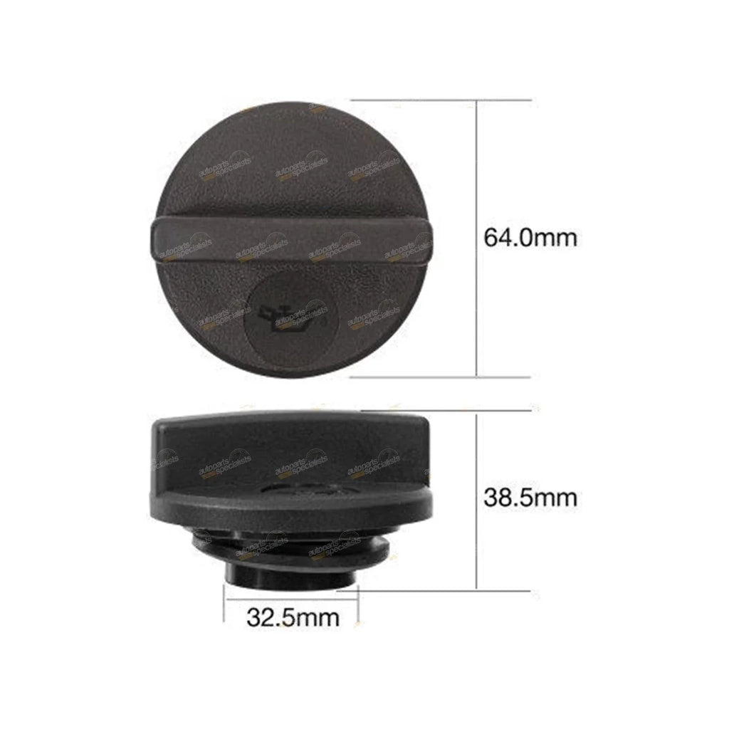 Engine Oil Cap Plastic Screw for Nissan Urvan E24 (1987-1992)