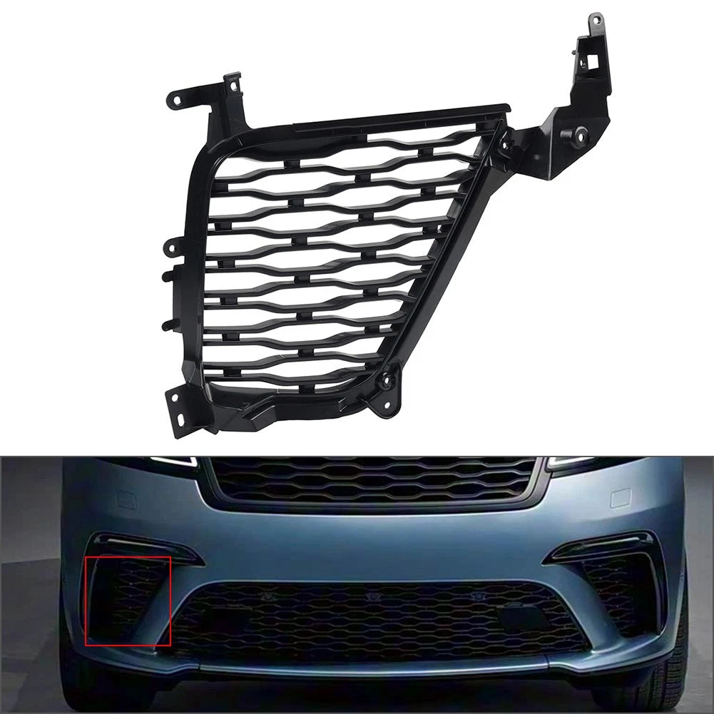 Front Bumper Side Grille Fog Light Lamp Cover for Range Rover Velar (2018–2021)