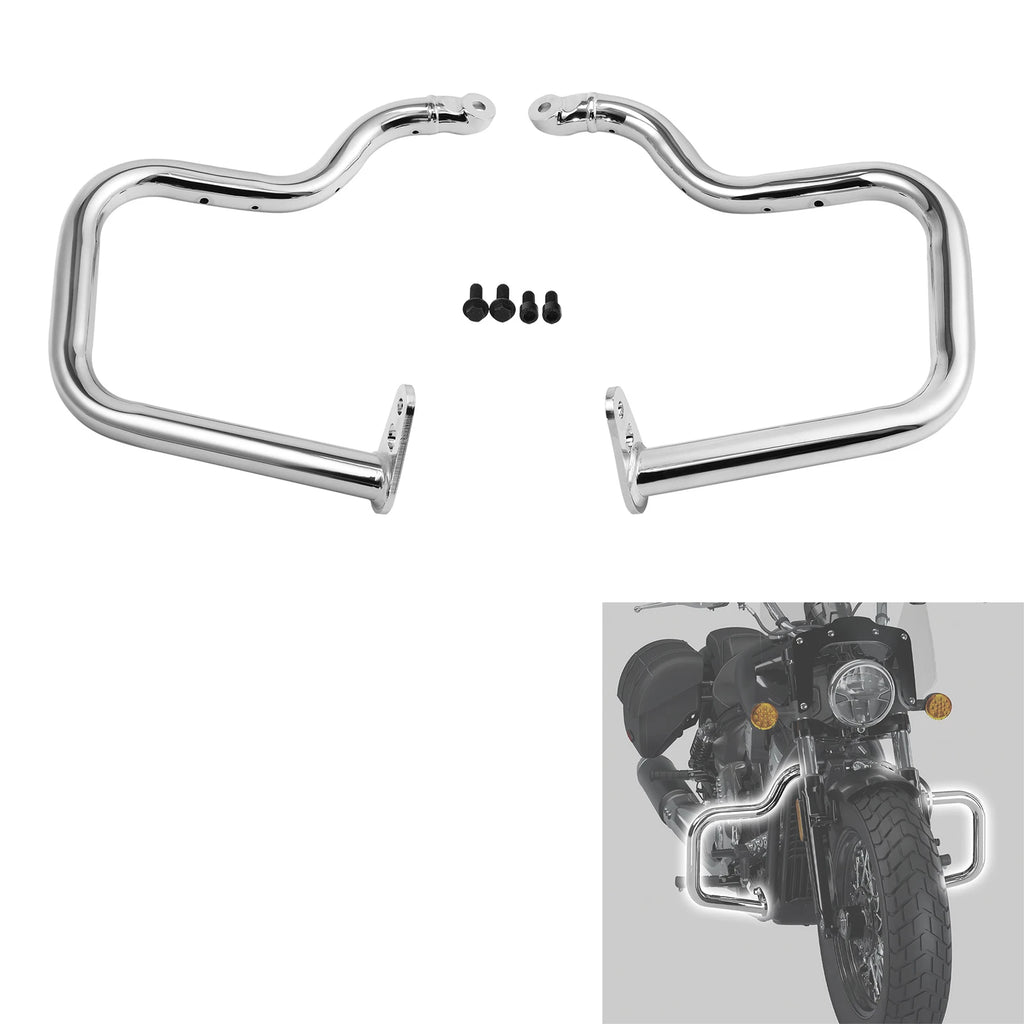 Crash Bar Engine Guard Protectors for Indian Scout Sixty (2025) Chrome