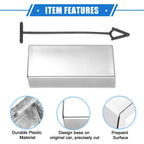 Rear Bumper Tow Hook Eye Hole Cover for Mercedes-Benz ML 550 (2006-2011)