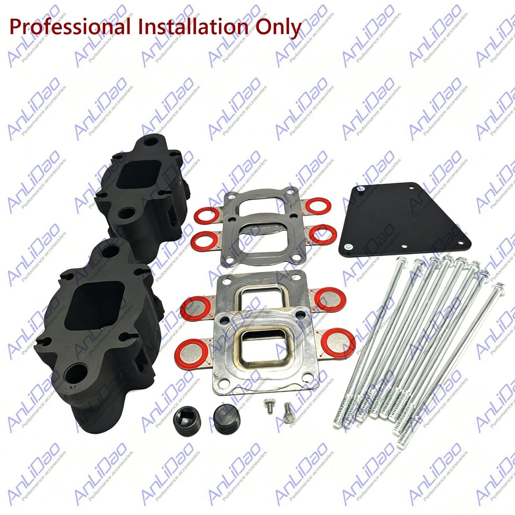 Dry Joint Exhaust Riser Spacer Kit 3" for Mercruiser (864929A2, 864929A4)