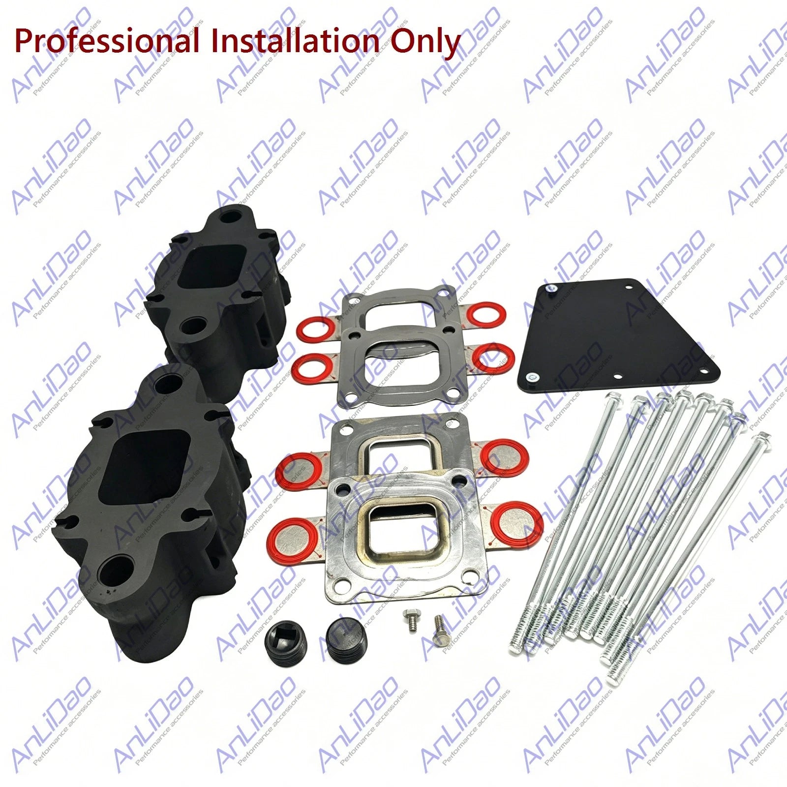 Dry Joint Exhaust Riser Spacer Kit 3" for Mercruiser (864929A2, 864929A4)