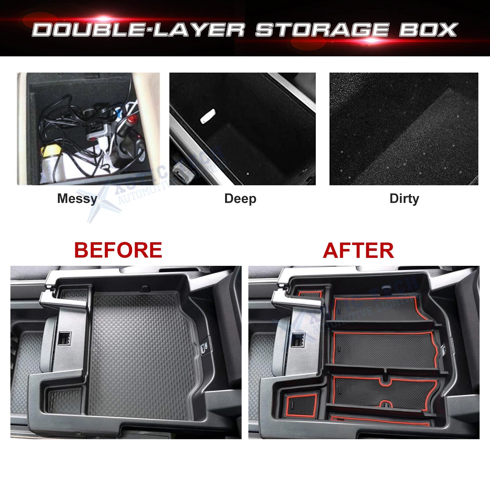 Extra Space Storage Organizer Holder for Dodge Ram 1500 (2019-2026)