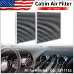 2 Cabin Air Filters for Acura MDX (2022) CF11182