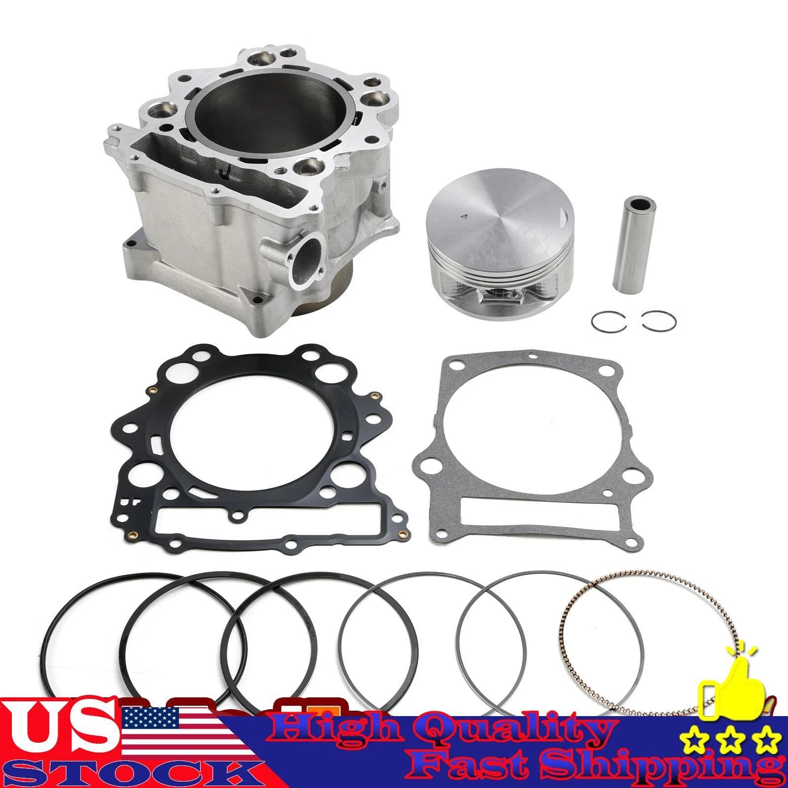 Cylinder Piston Top End Kit for HiSUN UTV700, ATV700, Massimo MSU 700
