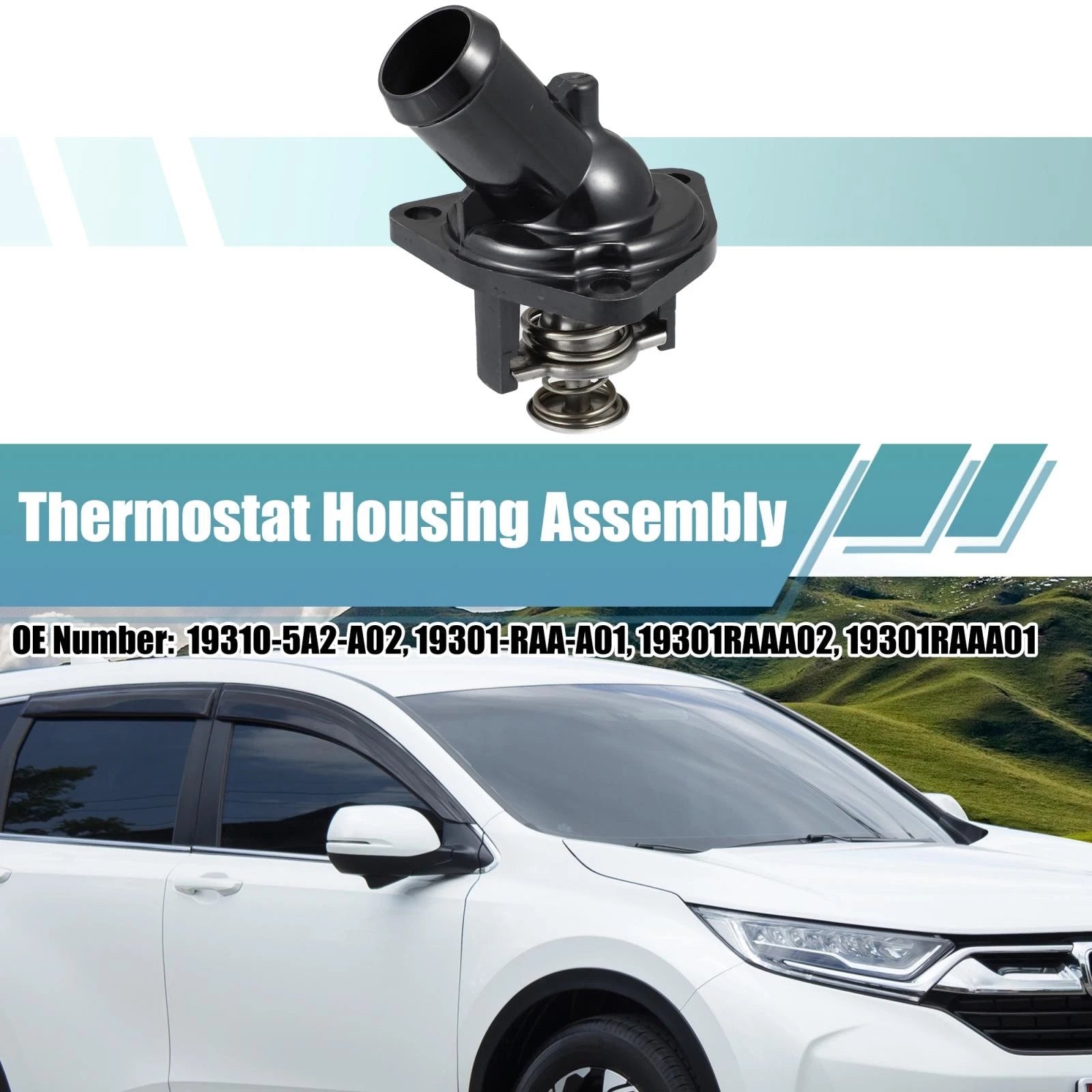 Engine Coolant Thermostat Housing Assembly for Honda Accord (2013–2015) 19310-5A2-A02