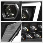 LED Turn Signal + E-Shape DRL Projector Headlights for Titan XD (2016–2024)