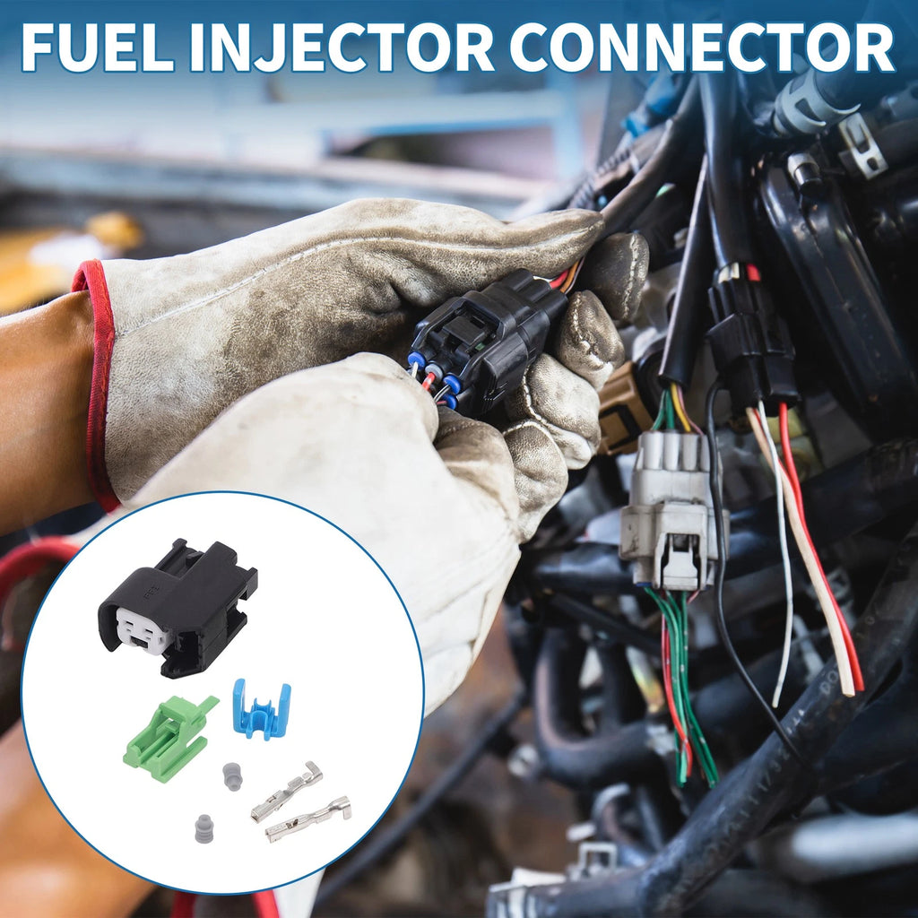 2X Fuel Injector Connector for Chevrolet EV6 (Year Range Not Specified)