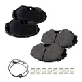 Set of Front Ceramic Brake Pads for Infiniti Q45 (1990–1995)