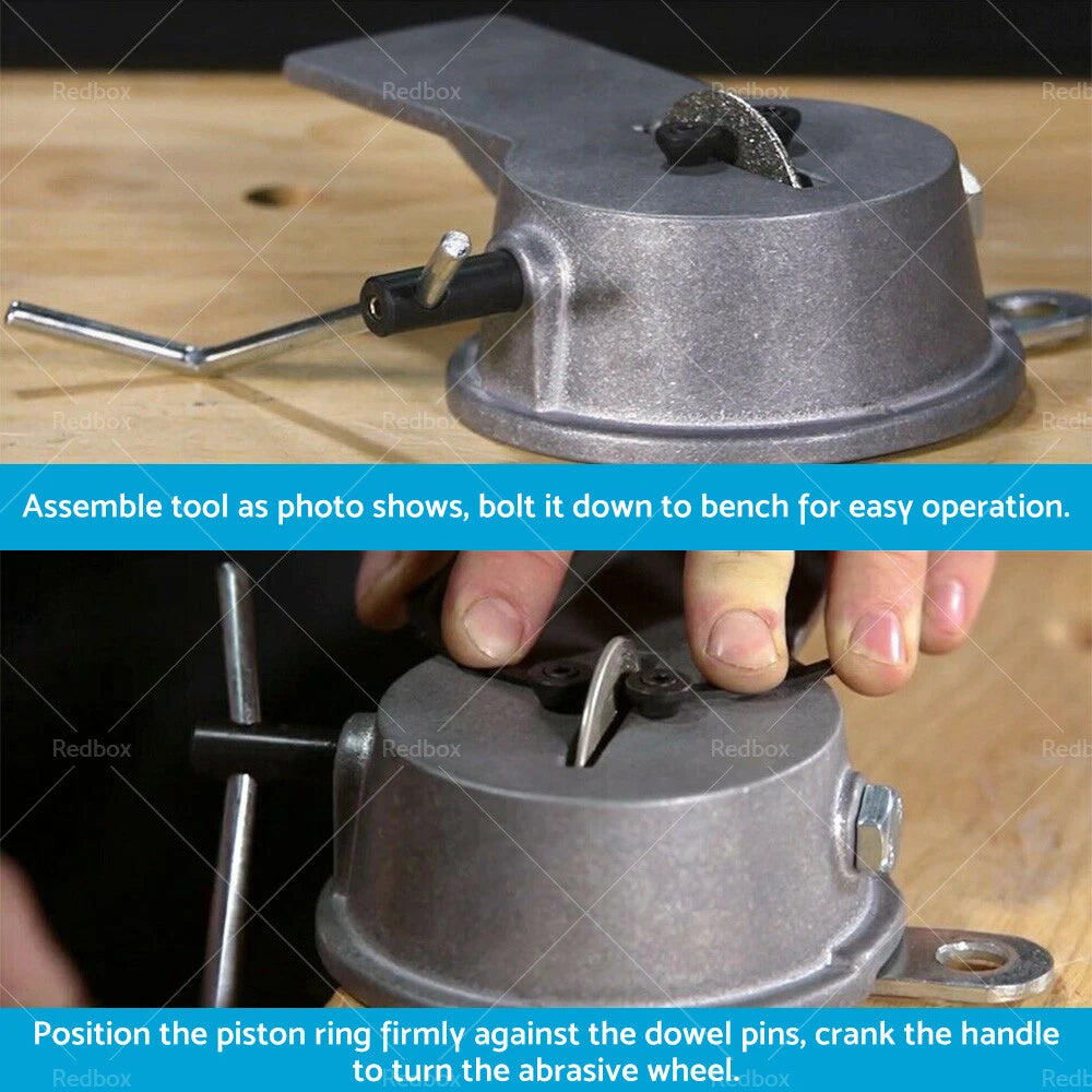 Piston Ring Gap Filer Tool for