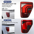 LED Tail Light Brake Lamp Right for Ford F-150 (2024–2026) W/BLIS