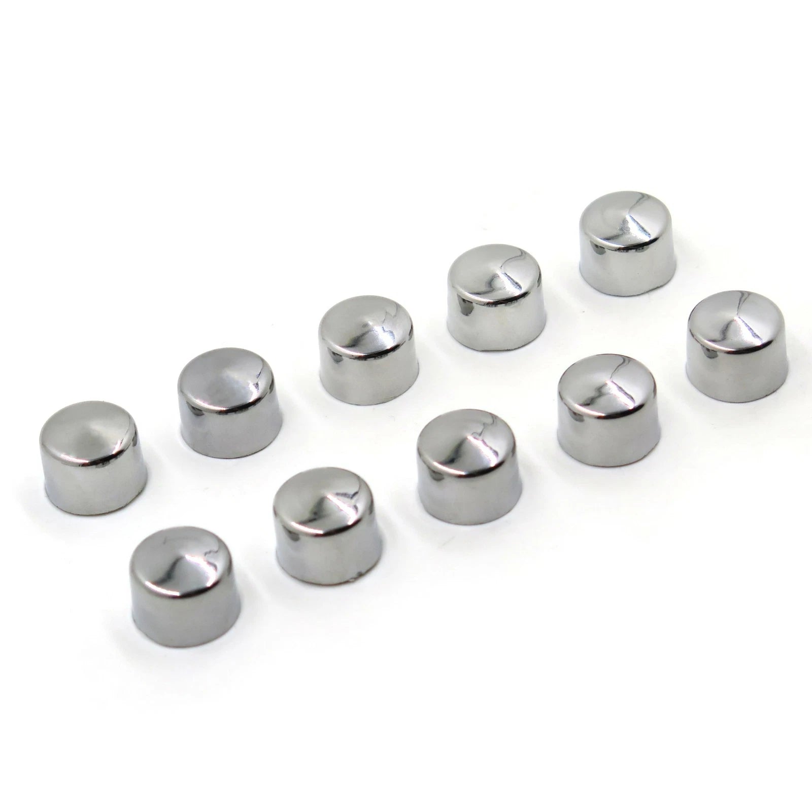 10pcs Chrome Allen Socket Bolt Cap Dress Kit for Harley