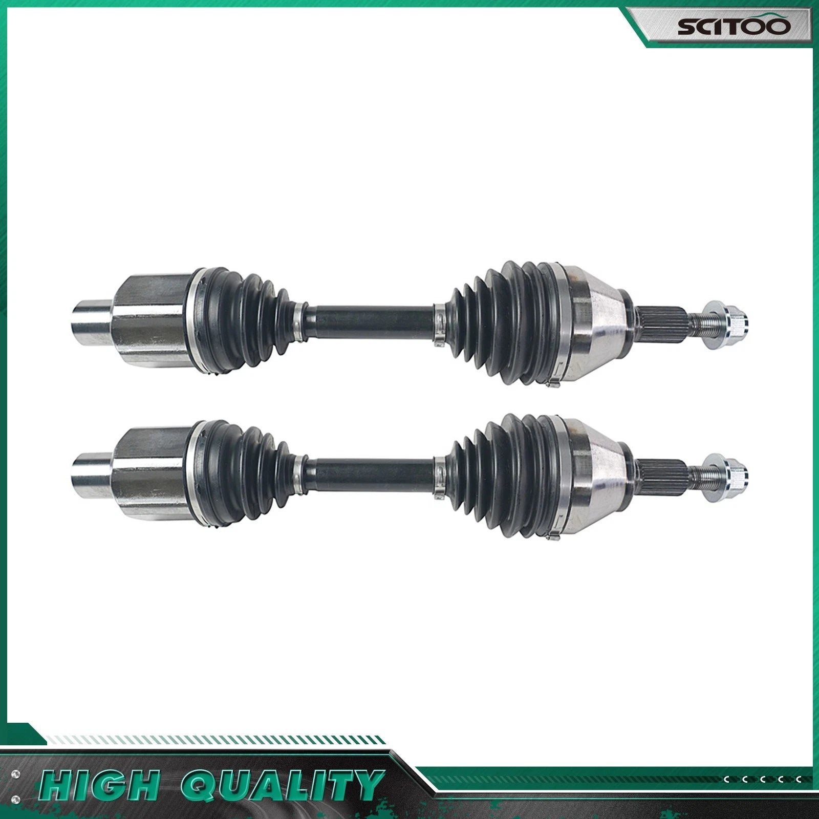 Set of 2 CV Axles for Ram 1500 Classic 2019-2020 & Ram 1500 2012-2020 4WD