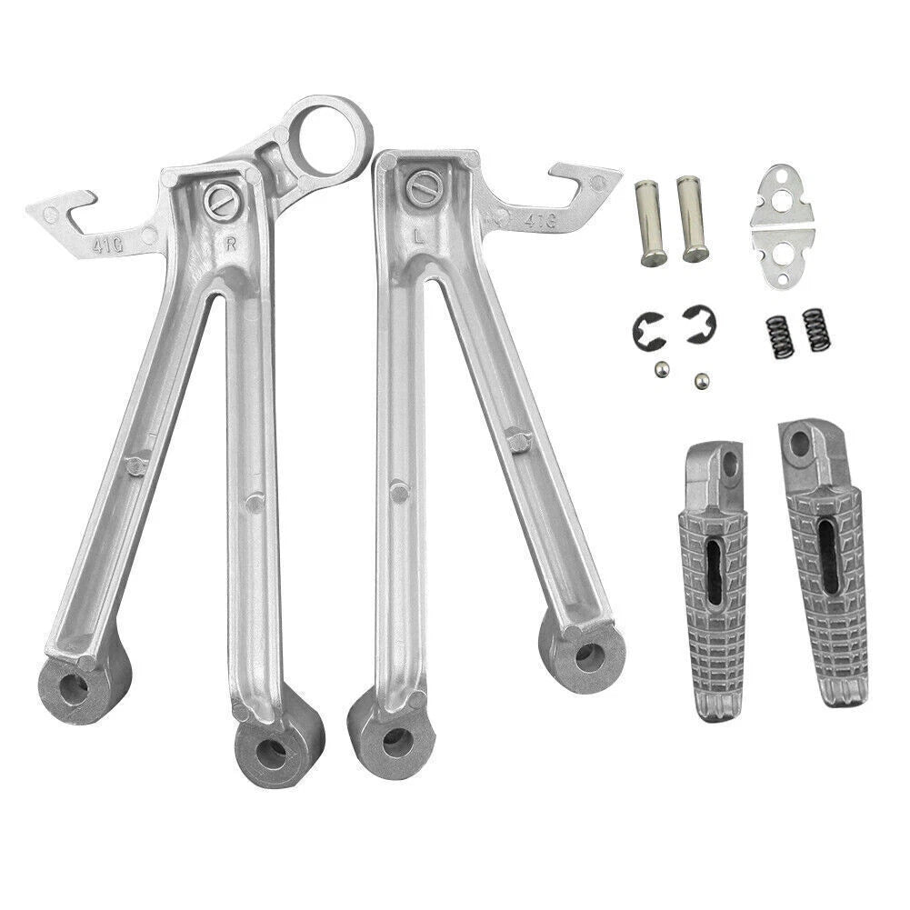 Pair Rear Foot Pegs Brackets for Suzuki GSXR 1000 (2005–2006)