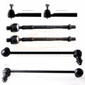 Set of 6 Front Sway Bar Links & Tie Rods for Nissan Murano (2005–2007)