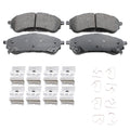 Set of 4 Akebono ProACT Rear Ceramic Brake Pads for Ford Ranger (2019–2023)