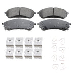 Set of 4 Akebono ProACT Rear Ceramic Brake Pads for Ford Ranger (2019–2023)