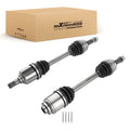 Set of 2 Front CV Axles for Dodge Jeep FWD (YYYY–YYYY)