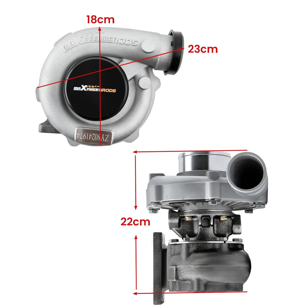 T04E T3/T4 Turbocharger .57 A/R for 1.5L-2.5L Engines