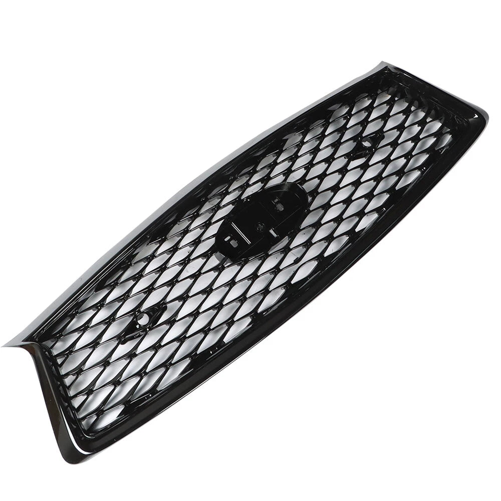Front Grille Bumper Upper for Infiniti Q50 (2018â2021) Black Mesh