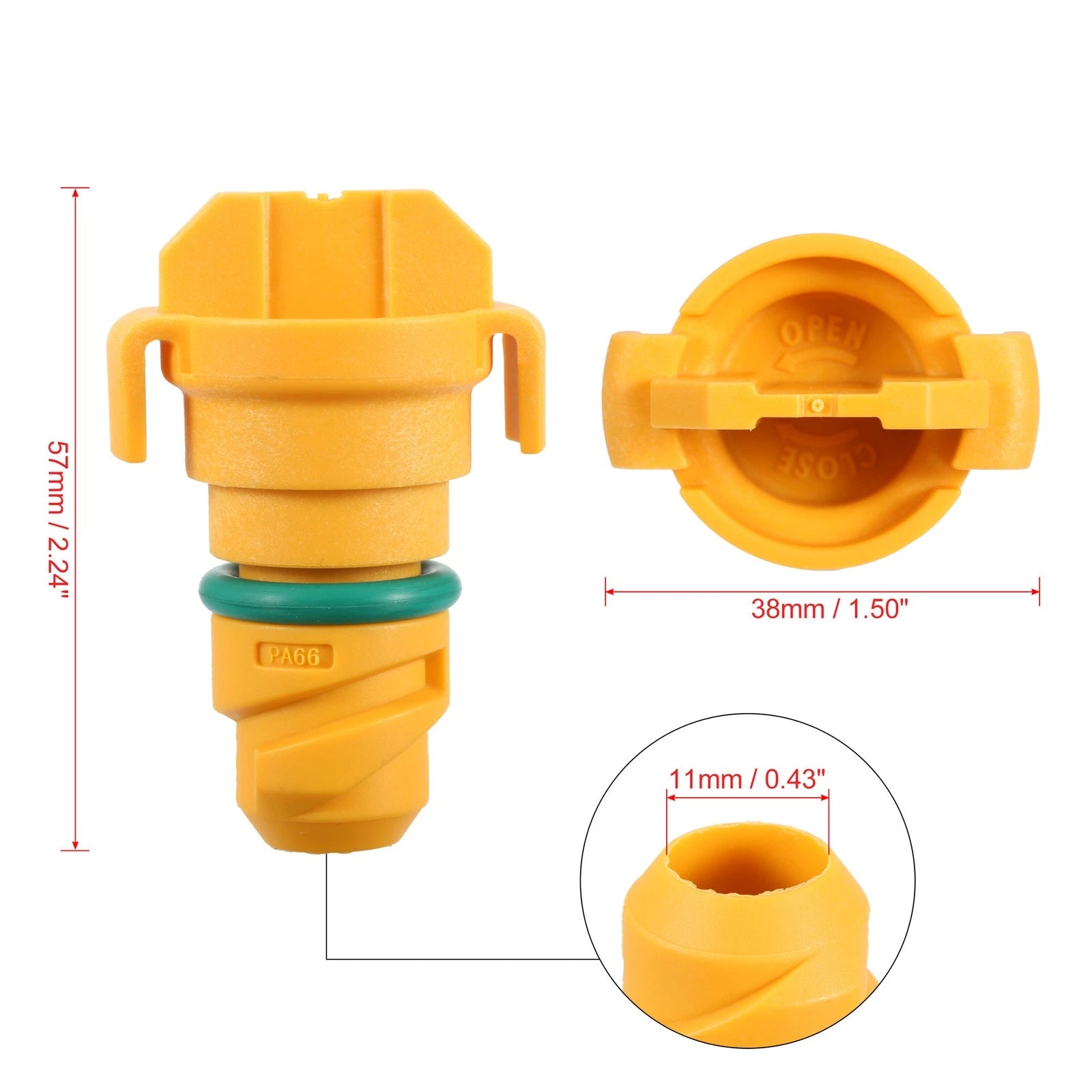 8pcs ABS Engine Oil Drain Plug for Ford F150 (2015–2018) KX6Z6730B