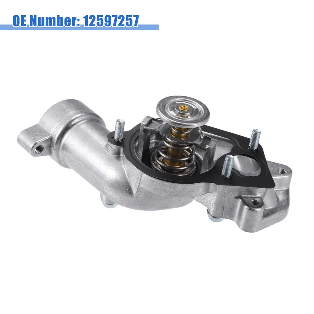 Engine Coolant Thermostat Housing 12597257 for Buick LaCrosse (2005–2008)