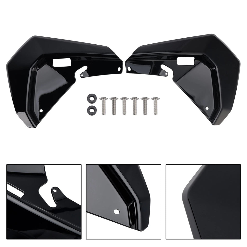 Windshield Plate Side Panels for BMW R1300GS (2024–2025) Black