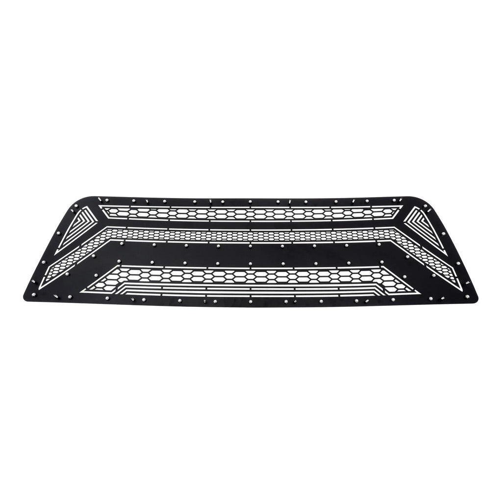 Upper Stainless Black Laser Cut Grille Insert for Dodge Ram 2500/3500 (2010-2012)