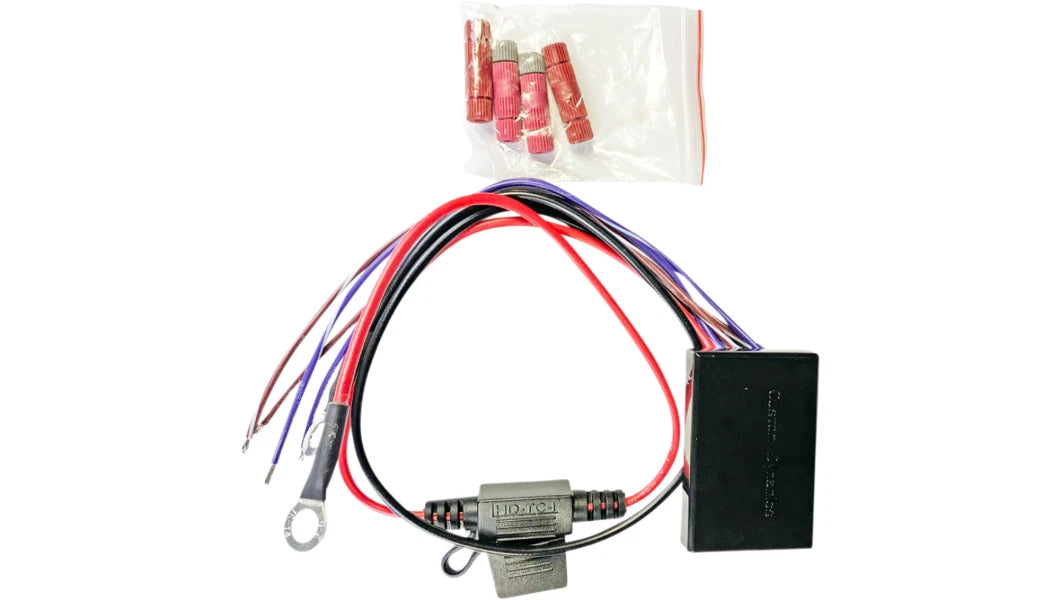 Custom Dynamics Auto-Cancel Turn Signal Module for Universal Motorcycle (12V)