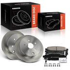 Rear Disc Brake Rotors & Ceramic Pads for Subaru WRX (2015–2021)