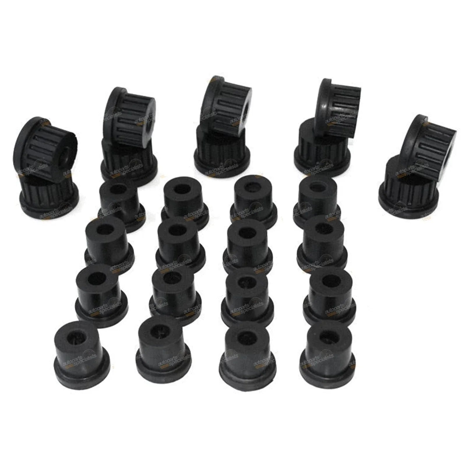 Front & Rear Rubber Leaf Spring Bush Kit for Sierra SJ410 SJ413 LJ50 LJ80