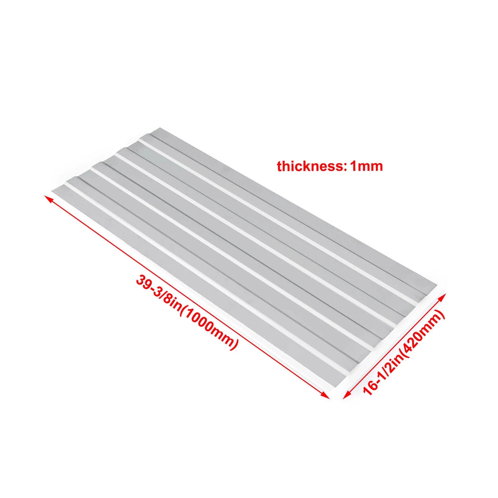 Zinc-Plated Bed Floor Rust Repair Panel for Ford Ranger (1983–2011)