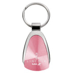 Pink Teardrop Keychain KCPNK.MKZ - Officially Licensed for Lincoln MKZ