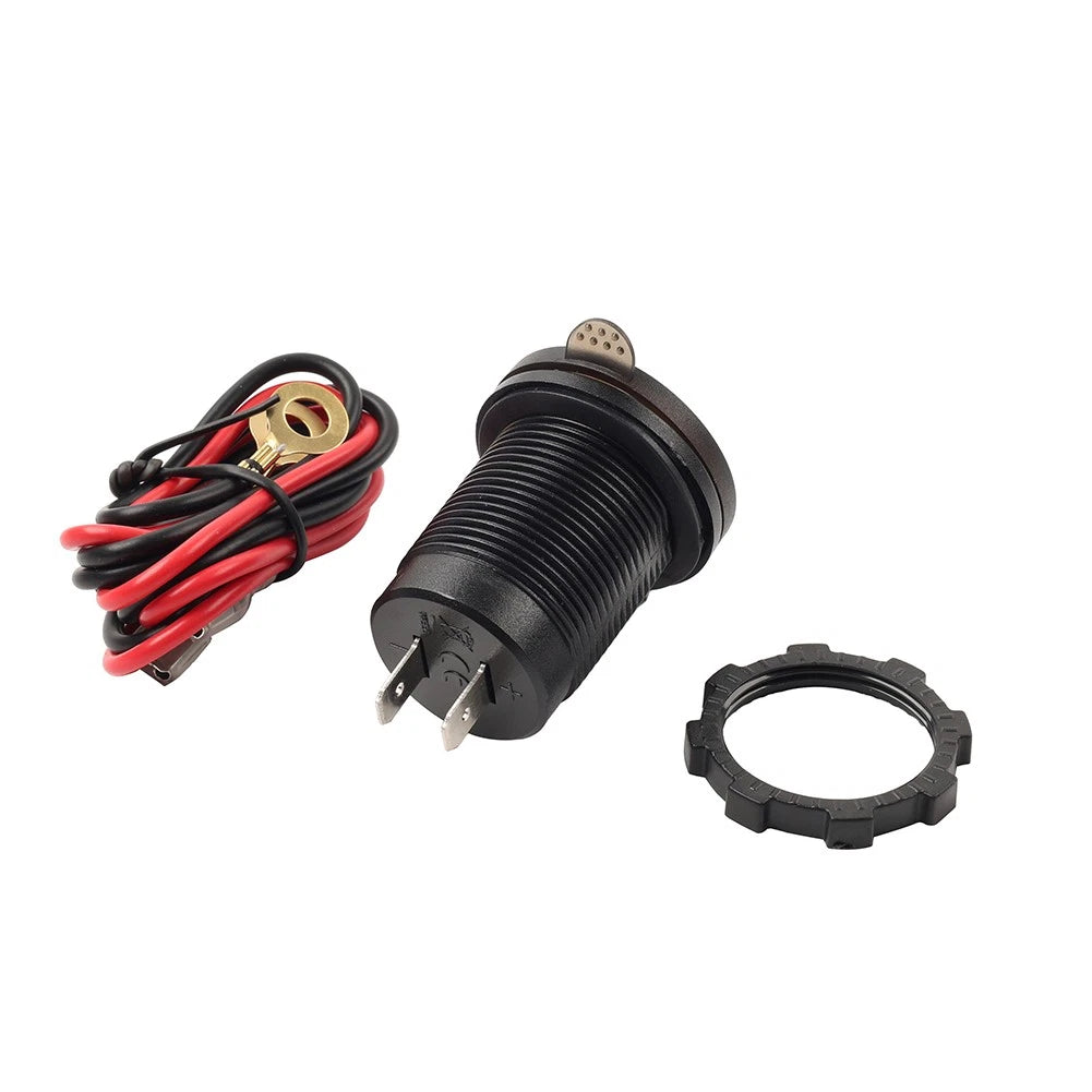 Dual USB Fast Power Charger Adapter Socket for Car Boat (12V 24V)