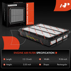 Engine & Carbon Cabin Air Filter for Toyota 4Runner (2003-2009)