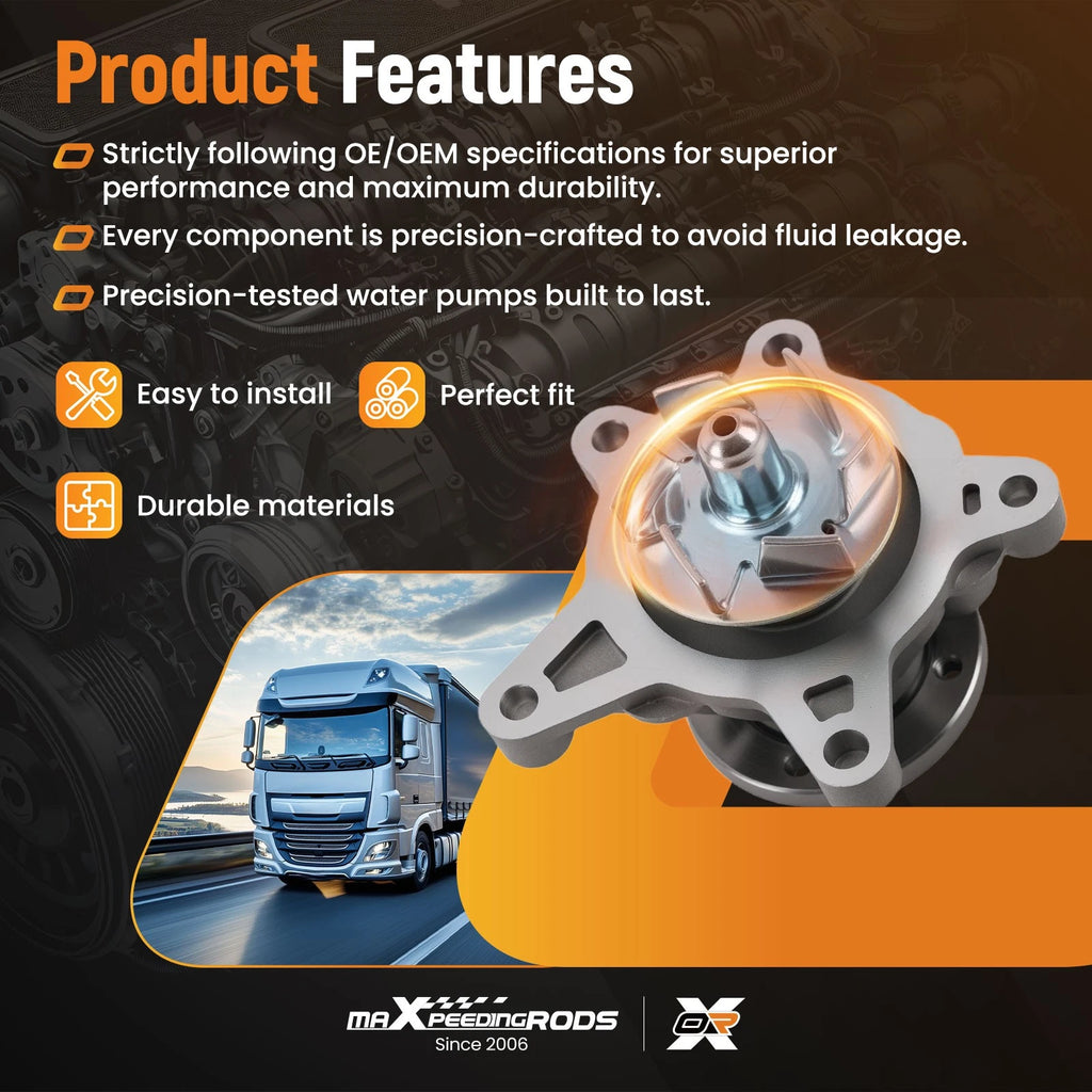 Cooling Water Pump for Hyundai Accent Tucson (2012-2018)