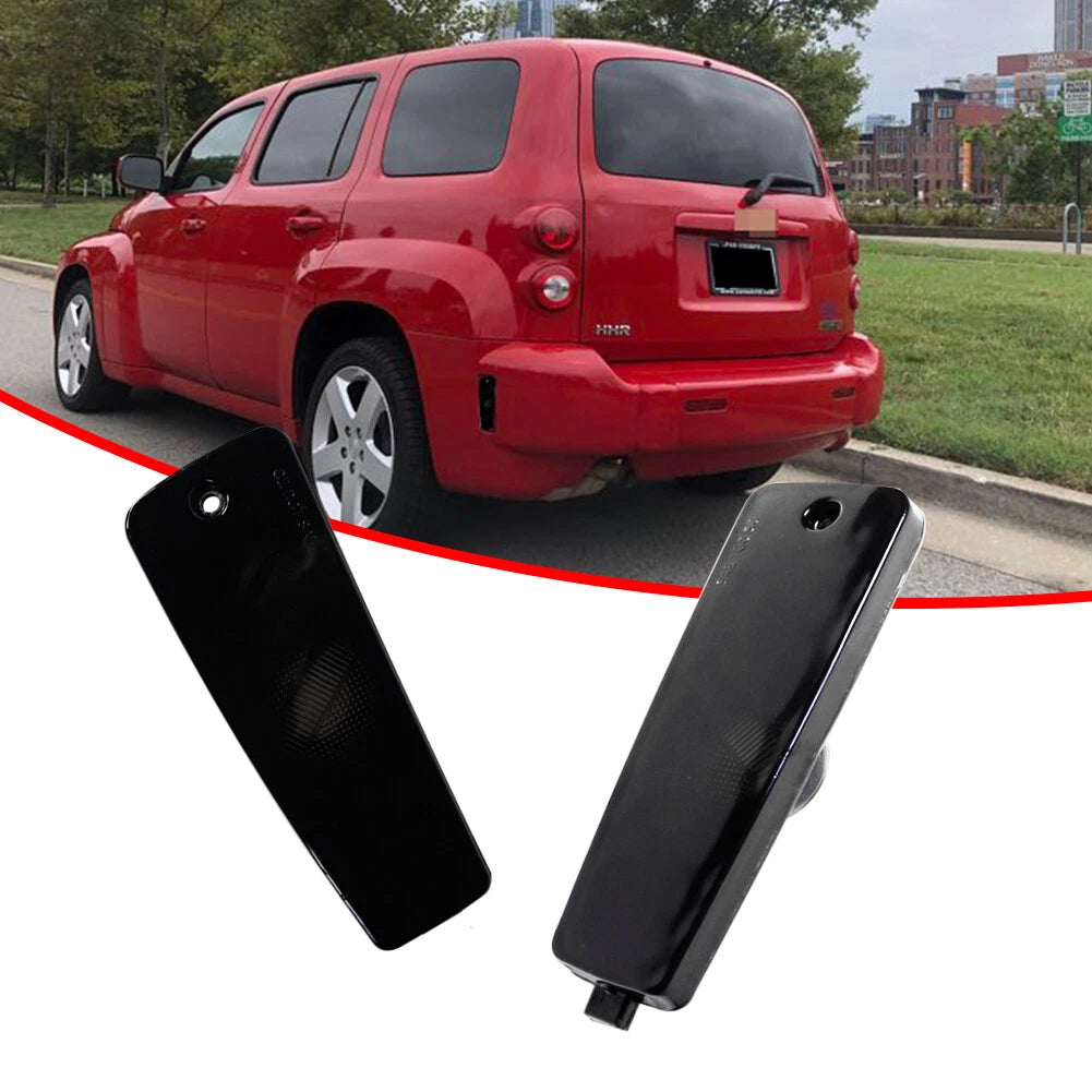 2X Smoke Lens Rear Bumper Side Marker Lights for Chevrolet HHR (2006–2011)