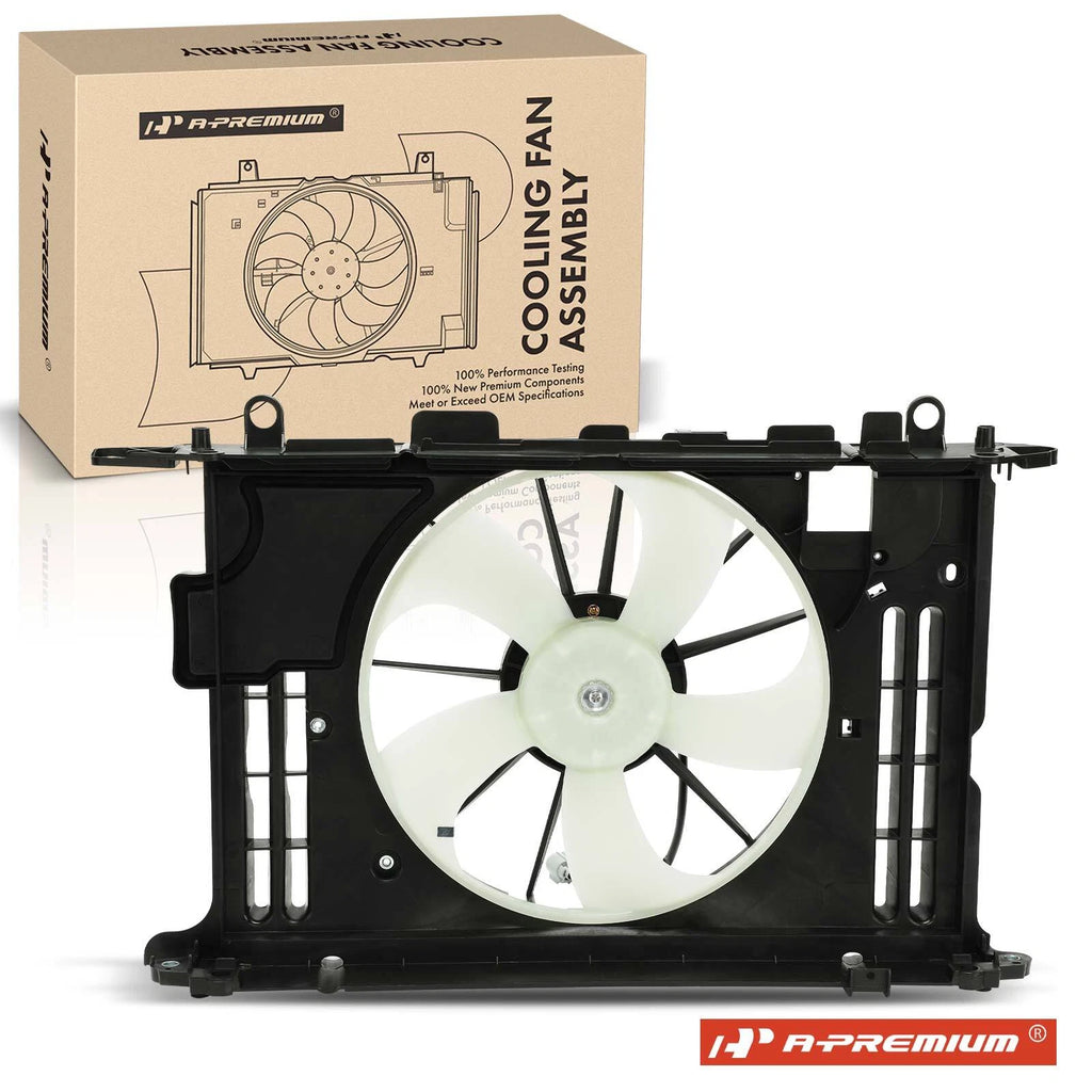 Cooling Fan Assembly with Shroud for Toyota Corolla & Matrix (2009–2014)