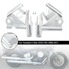 Chrome Front Fork Upper Frame Neck Cover for Yamaha V-Star XVS1100 (1999–2011) T9