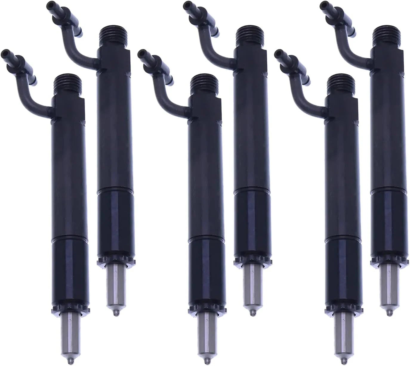 6Pcs Fuel Injectors for Case Engine D-414 D-436 DT-414 DT-436