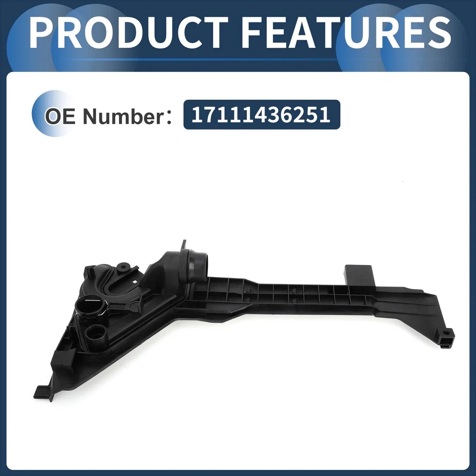 Mounting Plate for BMW Z4 325Ci Trans Radiator Coolant
