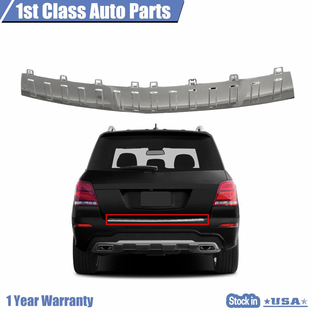 Chrome Rear Bumper Guard for Mercedes-Benz GLK350 (2010–2014)