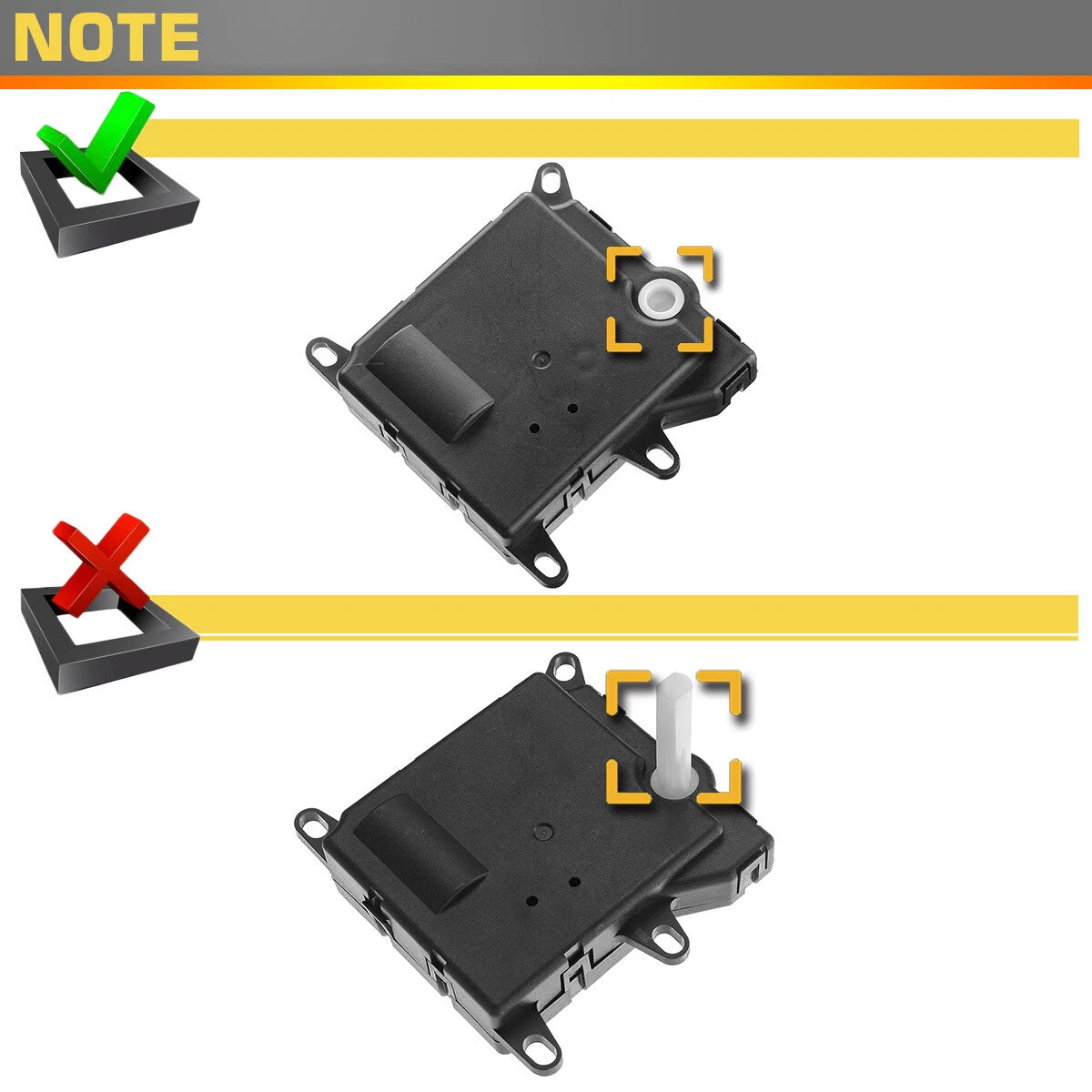 Auxiliary Blend Door Actuator for Ford Windstar (1999-2003)