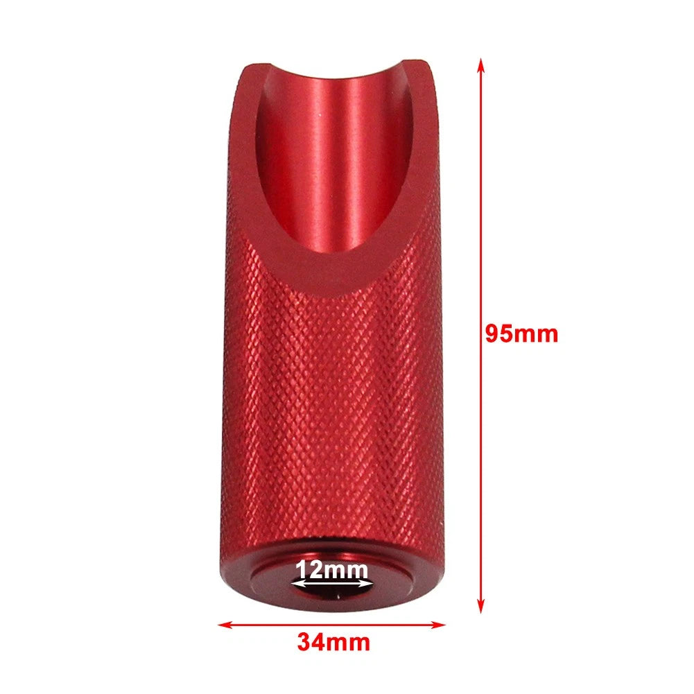 2X Footpegs for Honda Ruckus (2003–2023) Aluminium Red