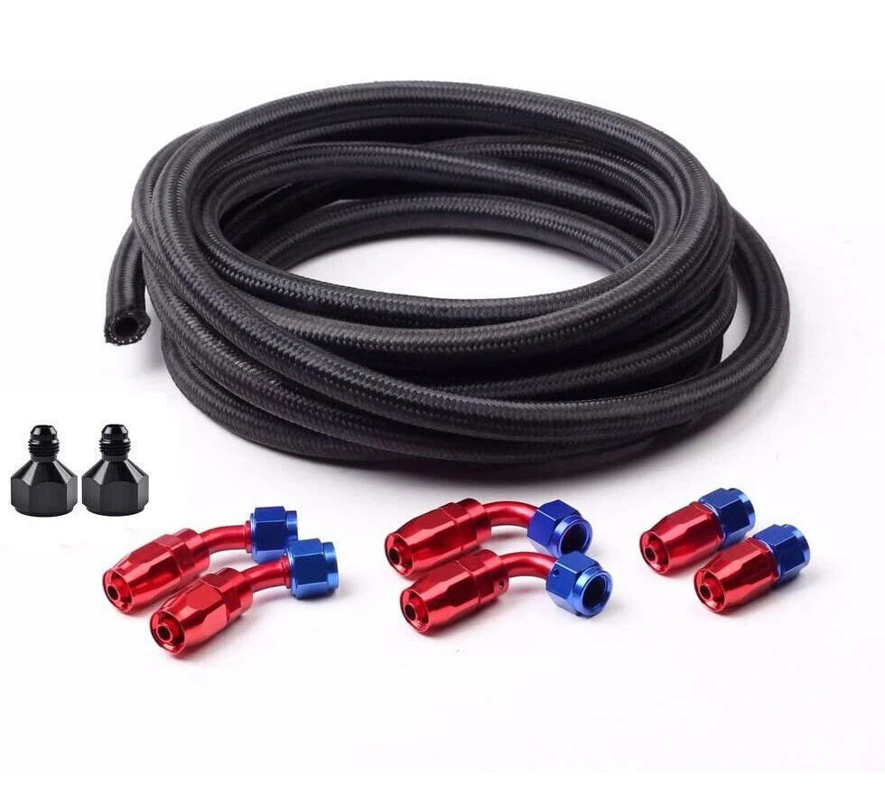 2.5 Gallon Aluminum Fuel Cell Tank with Cap, Level Sender & Hose Kit for