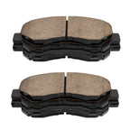 Front Ceramic Brake Pads for Nissan Juke Nismo RS and Sentra SE-R Spec-V (2013–2019)