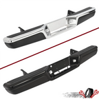 Rear Step Bumper Assembly for Dodge Dakota (1997–2004) Black/Chrome