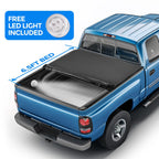 Tonneau Cover for GMC Sierra, Chevy Silverado 1500 (1988–2007) 6.5FT Bed Roll-Up