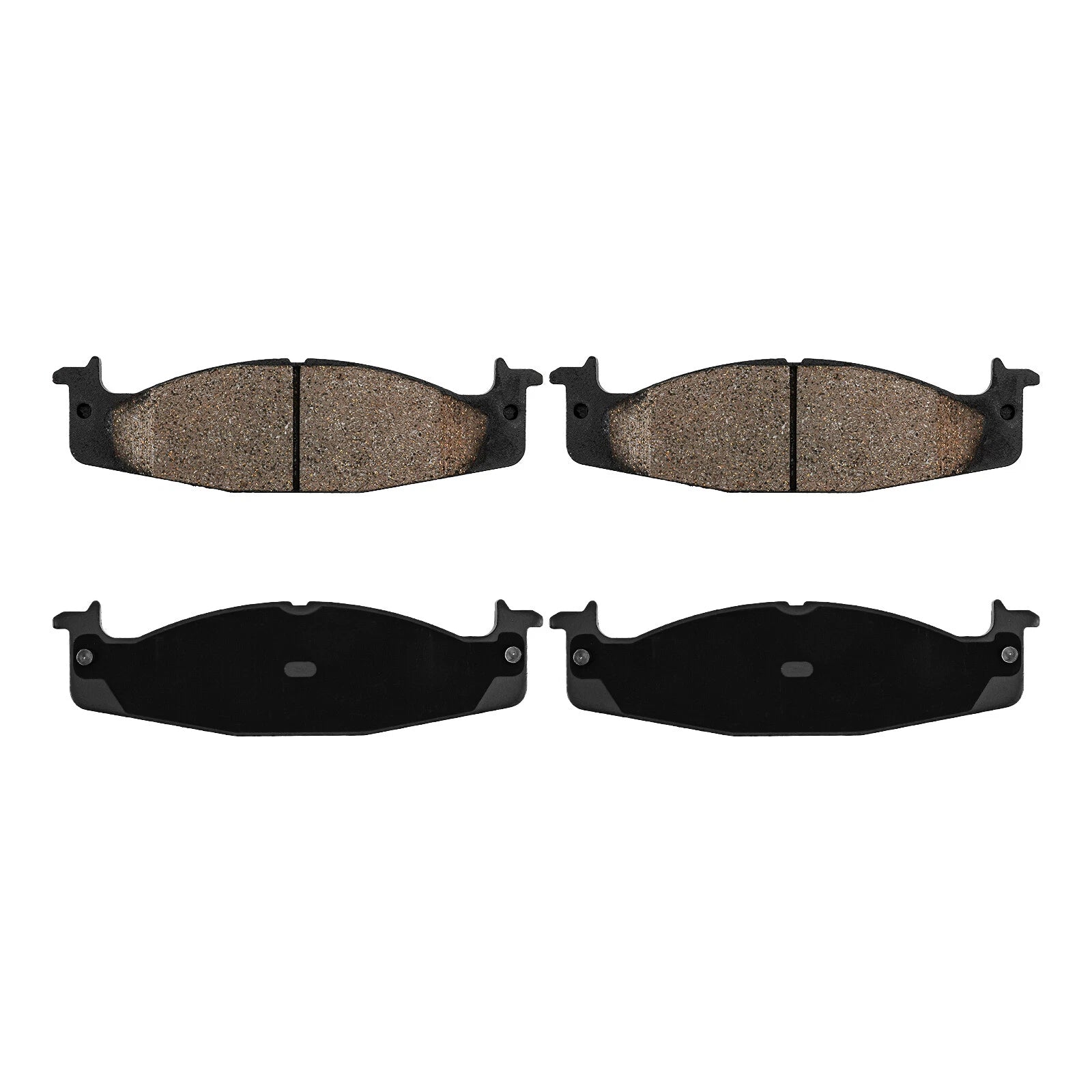 Front Brake Pads with Hardware for Ford E-150 Econoline Club Wagon (1992–1996)